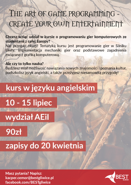 Kurs programowania gier w Unity