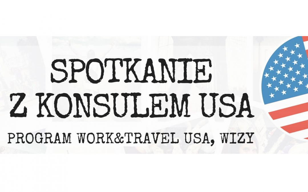 Spotkanie dla studentów z konsulem USA